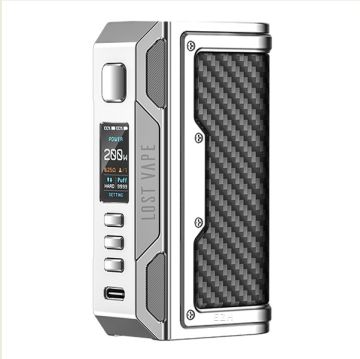 Mod Thelema Quest Lost Vape - Silver Carbon Fiber