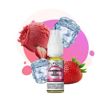 Lichid ELF BAR ElfLiq Salt 10ml 20mg - Strawberry Ice