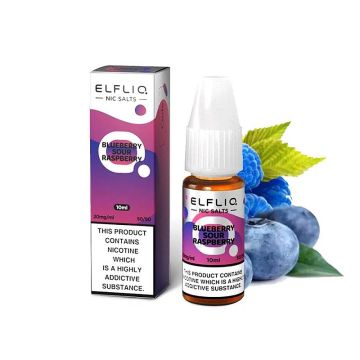 Lichid ELF BAR ElfLiq Salt 10ml 20mg - Blueberry Sour Raspberry