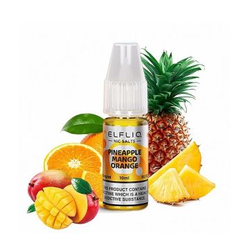 Lichid ELF BAR ElfLiq Salt 10ml 20mg - Pineapple Mango Orange
