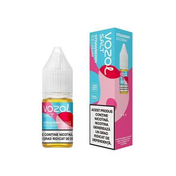 Lichid Vozol Salt 20mg 10ml - Strawberry Ice Cream