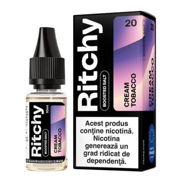 Lichid Ritchy Salt 10ml - Cream Tobacco