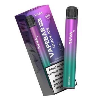 Kit Vapebar PRO 800 pufuri 20mg - Grape Ice