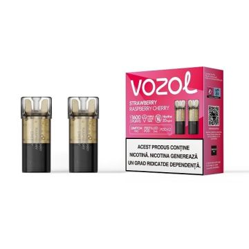 Set 2 cartuse Vozol Switch Pro 1000 20mg - Strawberry Raspberry Cherry