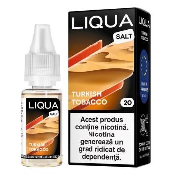 Lichid Liqua Salt 10ml - Turkish Tobacco-20mg