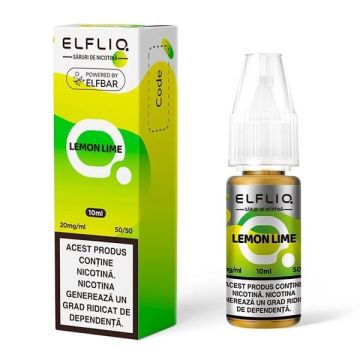 Lichid ELF BAR ElfLiq Salt 10ml 20mg - Lemon Lime