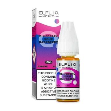Lichid ELF BAR ElfLiq Salt 10ml 10mg - Blueberry Sour Raspberry