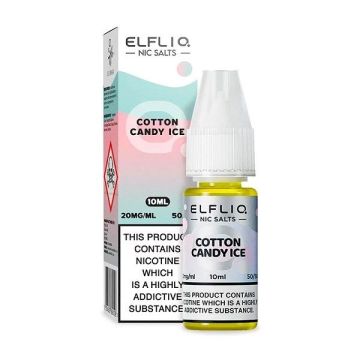 Lichid ELF BAR ElfLiq Salt 10ml 20mg - Cotton Candy Ice