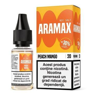 Lichid Aramax Salt 10ml - Peach Mango