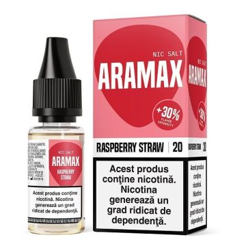 Lichid Aramax Salt 10ml - Raspberry Straw