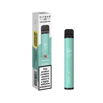 Kit Elf Bar Vape Pen 600 pufuri - Menthol