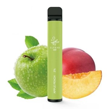 Kit Elf Bar Vape Pen 600 pufuri - Apple Peach