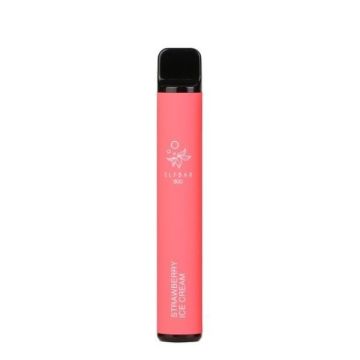 Kit Elf Bar Vape Pen 600 pufuri - Strawberry Ice Cream