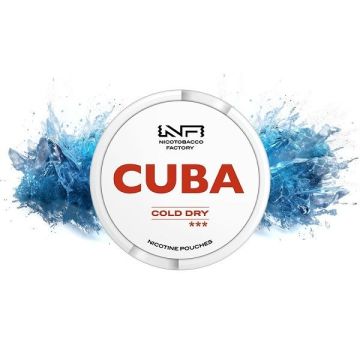 Pouch nicotina Cuba White - Cold Dry