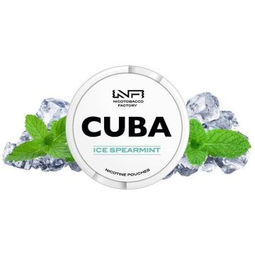 Pouch nicotina Cuba White - Ice Spearmint