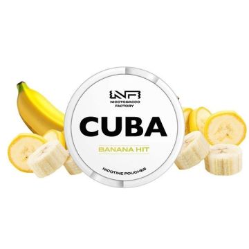 Pouch nicotina Cuba White - Banana Hit