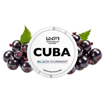 Pouch nicotina Cuba White - Black Currant