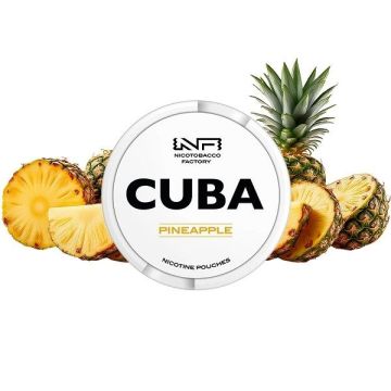 Pouch nicotina Cuba White - Pineapple
