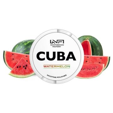 Pouch nicotina Cuba White - Watermelon