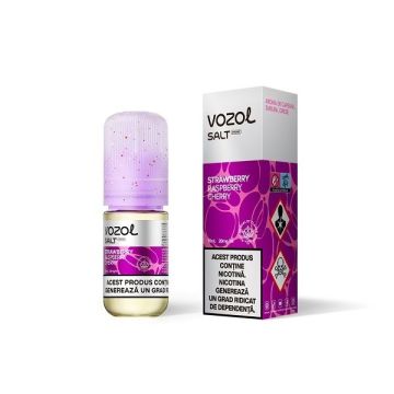Lichid Vozol Salt Prime 10ml - Strawberry Raspberry Cherry