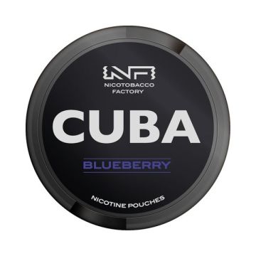 Pouch nicotina Cuba Black - Blueberry