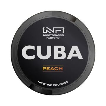 Pouch nicotina Cuba Black - Peach