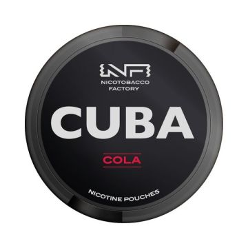 Pouch nicotina Cuba Black - Cola
