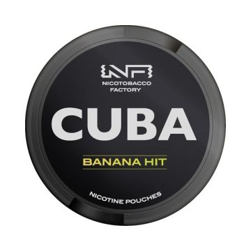 Pouch nicotina Cuba Black - Banana Hit