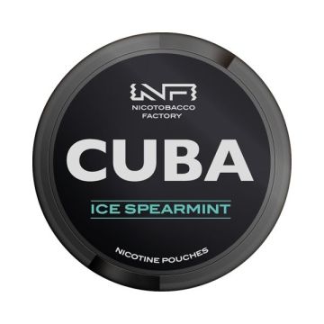 Pouch nicotina Cuba Black - Ice Spearmint