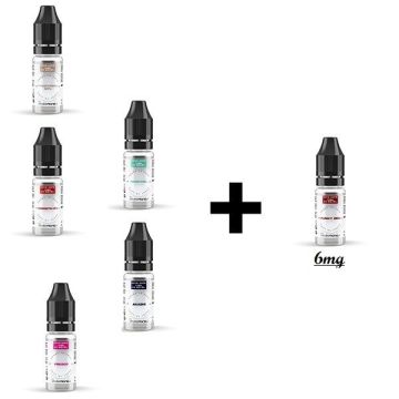 Pachet 5+1 Lichid Smokemania 10ml - 6mg
