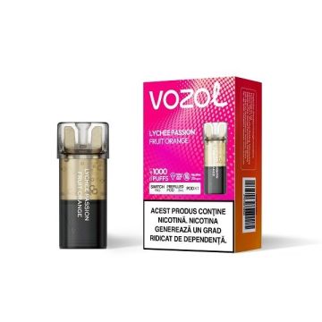 Cartus Vozol Switch Pro 1000 pufuri 20mg - Lychee Passion Fruit Orange