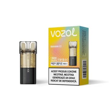 Cartus Vozol Switch Pro 1000 pufuri 20mg - Banana Ice