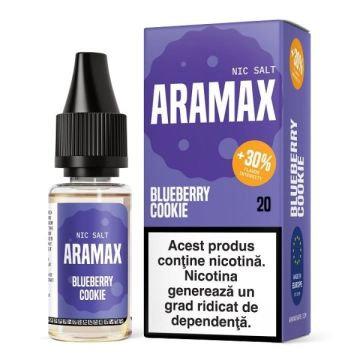 Lichid Aramax Salt 10ml - Blueberry Cookie