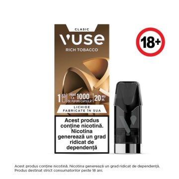 Capsula VUSE 20mg - Rich Tobacco
