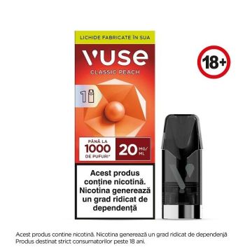 Capsula VUSE 20mg - Classic Peach