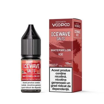 Lichid Icewave Salt 10ml - Watermelon Ice 10mg