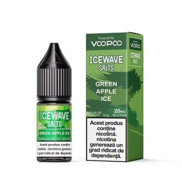 Lichid Icewave Salt 10ml - Green Apple Ice 20mg
