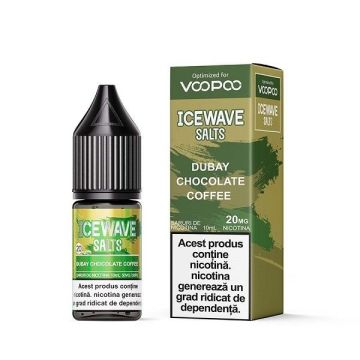 Lichid Icewave Salt 10ml - Dubai Chocolate Coffee 20mg