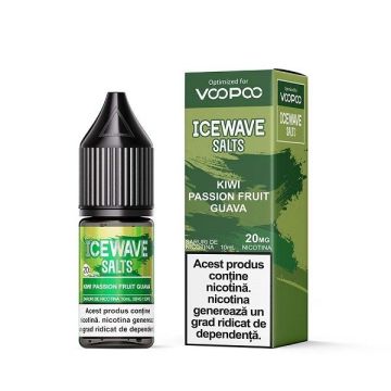 Lichid Icewave Salt 10ml - Kiwi Passion Fruit Guava 20mg