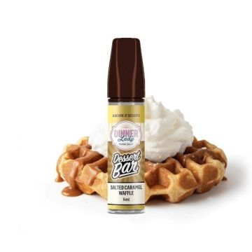 Lichid Longfill Dinner Lady Dessert 14ml - Salted Caramel Waffle